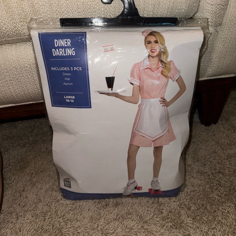 Diner Darling Pink Costume Set